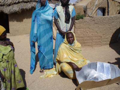 Andres hopes the Solar Cookers Project will “empower the women of Darfur and help them recover from the atrocities they have endured.”